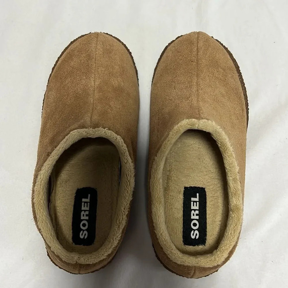 SOREL || Kids House Slippers in light brown size 1 - Picture 5 of 7